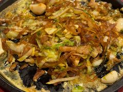 铁板包菜粉丝-听涛雅苑百味饺子老家菜馆
