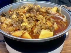 -老红桥炸灌肠牛肚锅烧烤(定福庄店)