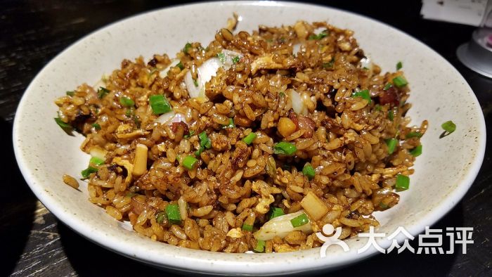 雪菜醬油炒飯