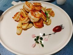 山药焗牡丹虾球-千滋百味·醉江澜花园餐厅(街道口店)