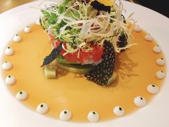 阿拉斯加帝王蟹配龙虾汤啫喱-AZUL by FUEL蓝色·法式酒馆(琶醍店)