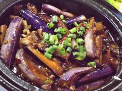 茄子煲-原龙海鲜大排档(美食地标店)