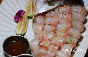 Aged Golden Head Snapper Sashimi