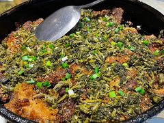 安陆白花菜炕粉蒸肉-渔耕记(天仙路店)