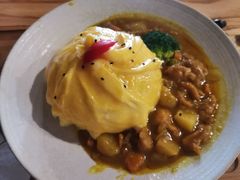 咖喱鸡肉蛋包饭-豆恩咖餐(厦大翔安店)