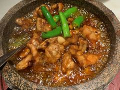 石锅杭椒牛蛙-桂满陇-西湖船宴(西单大悦城店)