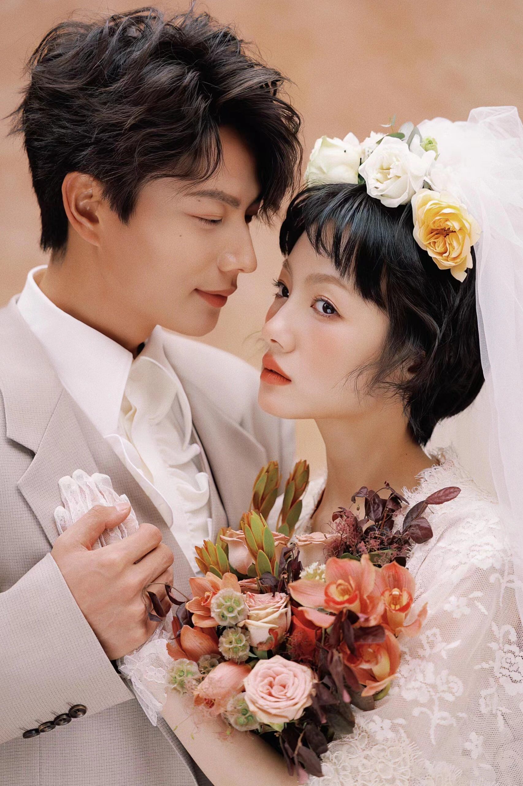 好喜欢这组复古港风婚纱照|每一张都好好看