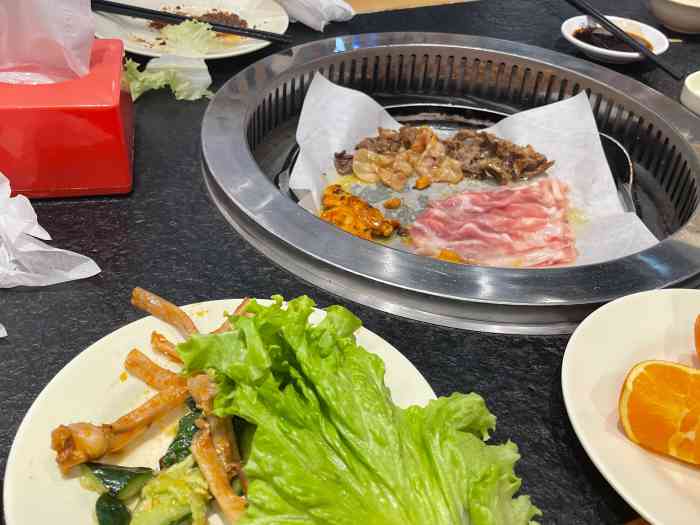 福成烤肉(燕郊尚街店)-"这是燕郊排名榜最高的一家自助烤肉了吧,人.