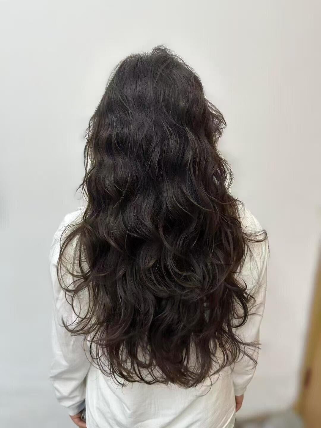女大学生第一次烫发!算成功吗?