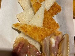 厨娘腊味煎锅巴-小厨娘淮扬菜(六合欢乐港店)