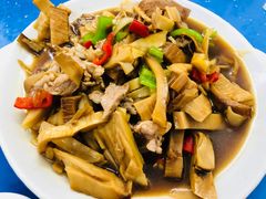 笋干肉丝-老杨饭店(万科里店)