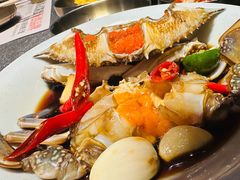 -草家酱蟹炭火烤肉店(珲春南路二店)