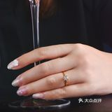 复古婚戒设计定制，没错这是心动的感觉