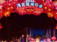 -欢乐海岸椰林沙滩-2025湾区超级灯会