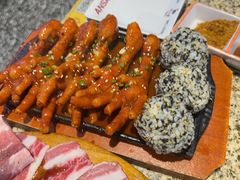 韩国火辣鸡爪-安又胖韩国烤肉(美罗城店)