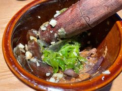 皮蛋青椒擂茄子-费大厨辣椒炒肉(皇庭广场店)