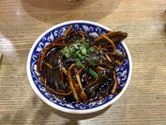 现炒鳝丝-君东记本帮面馆(天钥桥路店)