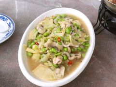 笋干毛豆肉丁-老太婆饭店(新富路店)