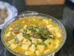 蚌肉豆腐-七的湖·晚芳亭·阳澄湖农家菜·大闸蟹(莲花岛店)