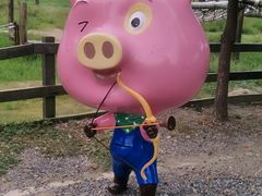 -田园东方蜜桃村的田野营地