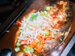 -探鱼·鲜青椒爽麻烤鱼(天河优托邦店)