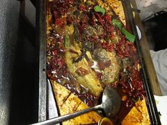 -探鱼·鲜青椒爽麻烤鱼(广州花都来又来店)