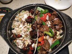 牛仔骨脆鱼双拼锅-大丰收脆鱼(浦西万达店)