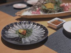 比目鱼薄切-本逸·割烹料理(湖墅店)