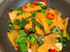 小炒千叶豆腐-上关雪東北菜(中房金谊店)