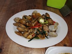 姜葱炒花甲-仁记海鲜餐厅美食店