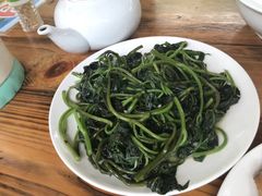 清炒地瓜苗-瑶家饭庄