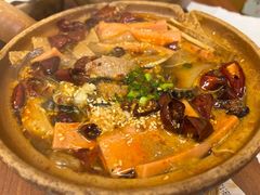 油泼毛血旺-罗妈砂锅(四川成都奎星楼店)