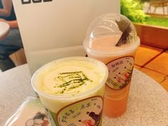 紫苏•粉桃饮-喜茶(永旺梦乐城店)