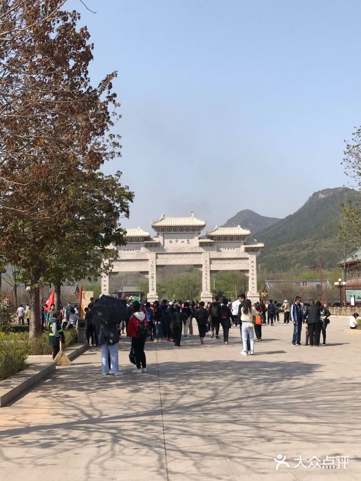 少林寺景区门面图片