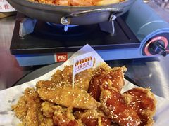 甜辣拼盘炸鸡-Meet Sun首尔大排档(湘潭城市盒子店)