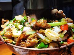 -渝胖子老城区炭火蛙锅(临城店)