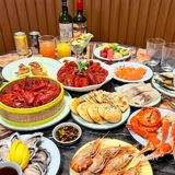 黄龙饭店自助餐，小龙虾狂嗨！夏天的快乐来了！