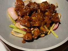 蒜香蜜汁排骨-绿茶餐厅(西湖银泰百货店)