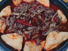 -老红桥炸灌肠牛肚锅烧烤(定福庄店)