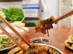 辣味耙耙菜-大邑李记肥肠血旺
