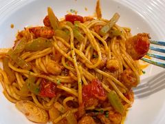 麻辣小龙虾意面-必胜客(欢乐颂店)