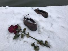 -多瑙河畔鞋履雕塑