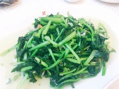 虾皮青菜-怡园饭店-餐厅(四望亭店)