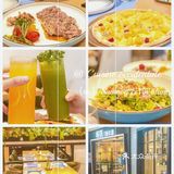 好久没来这家西餐厅一起吃西餐了！