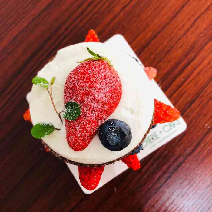 cherie cake雪黎蛋糕(堇山西路店)-"生日定了一个4寸的生日蛋糕直接来