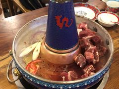 景泰蓝铜锅-毛辣果·贵州红酸汤牛肉火锅(西单店)