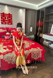 -禾米旗袍妈妈装礼服定制(嘉业国贸店)