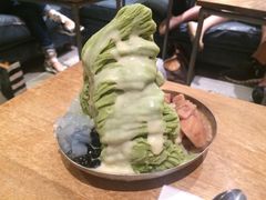 Green Tea shaved ice-Little Grace Bakery