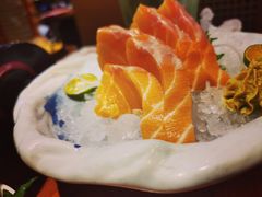 三文鱼刺身-有喜屋·烧鸟·居酒屋(三钢里店)