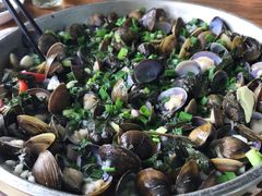 蒜蓉紫苏蒸黄沙蚬-八仔大富楼·河鲜(西江店)